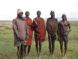 Herdsman and Maasai warriors we met in Masa Mara 2012